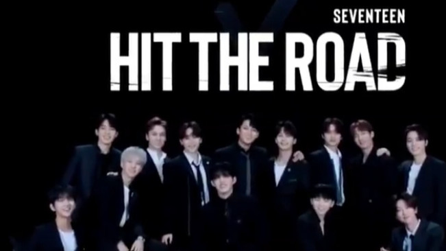 SEVENTEEN sebelumnya mengeluarkan serial dokumenter berjudul Hit the Road. [Instagram]